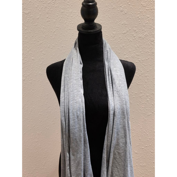 Women's Jenni Heather Gray One Size Scarf & Wrap - Picture 5 of 11